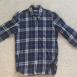 Burberry Brit men’s cotton button down shirt